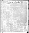 Lancashire Evening Post Wednesday 23 March 1887 Page 1