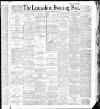 Lancashire Evening Post Thursday 15 September 1887 Page 1