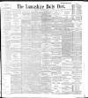 Lancashire Evening Post Wednesday 11 September 1895 Page 1