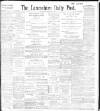 Lancashire Evening Post Wednesday 22 December 1897 Page 1
