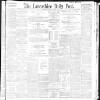 Lancashire Evening Post Wednesday 12 January 1898 Page 1
