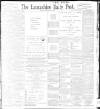 Lancashire Evening Post Monday 12 September 1898 Page 1