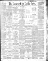 Lancashire Evening Post Wednesday 25 September 1901 Page 1