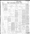 Lancashire Evening Post Monday 13 October 1902 Page 1