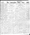 Lancashire Evening Post Friday 03 September 1909 Page 1