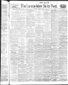 Lancashire Evening Post Monday 14 March 1921 Page 1