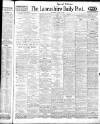 Lancashire Evening Post Thursday 09 June 1921 Page 1
