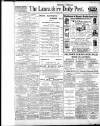 Lancashire Evening Post Friday 01 July 1921 Page 1