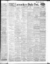 Lancashire Evening Post Monday 01 August 1921 Page 1
