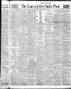 Lancashire Evening Post Wednesday 02 November 1921 Page 1