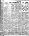 Lancashire Evening Post Thursday 01 December 1921 Page 1