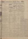 Lancashire Evening Post Saturday 23 January 1926 Page 1