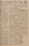 Lancashire Evening Post Monday 25 January 1926 Page 1