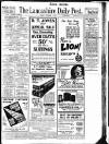 Lancashire Evening Post Friday 01 December 1933 Page 1
