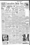 Lancashire Evening Post Wednesday 01 August 1945 Page 1