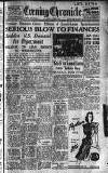 Newcastle Evening Chronicle Friday 24 August 1945 Page 1