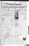 Newcastle Evening Chronicle Thursday 08 November 1945 Page 1