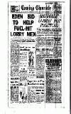 Newcastle Evening Chronicle Wednesday 02 January 1957 Page 1
