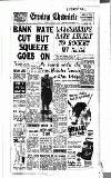 Newcastle Evening Chronicle Thursday 07 February 1957 Page 1