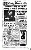 Newcastle Evening Chronicle Thursday 09 January 1958 Page 1