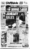 Newcastle Evening Chronicle Wednesday 06 January 1988 Page 1