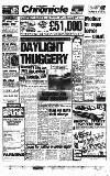 Newcastle Evening Chronicle Monday 30 January 1989 Page 1