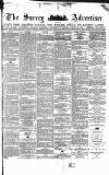 Surrey Advertiser Saturday 02 January 1875 Page 1