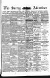 Surrey Advertiser Saturday 09 January 1875 Page 1