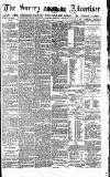 Surrey Advertiser Saturday 10 January 1880 Page 1