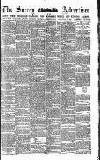Surrey Advertiser Saturday 07 August 1880 Page 1