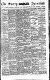 Surrey Advertiser Saturday 21 August 1880 Page 1