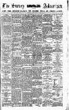 Surrey Advertiser Saturday 03 December 1881 Page 1