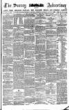 Surrey Advertiser Saturday 07 January 1882 Page 1
