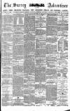Surrey Advertiser Saturday 14 January 1882 Page 1