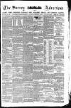Surrey Advertiser Monday 23 January 1882 Page 1