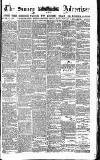 Surrey Advertiser Monday 19 February 1883 Page 1