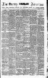 Surrey Advertiser Saturday 15 September 1883 Page 1