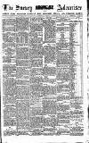 Surrey Advertiser Monday 21 January 1884 Page 1