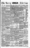Surrey Advertiser Monday 01 September 1884 Page 1