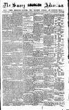 Surrey Advertiser Monday 15 September 1884 Page 1