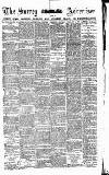 Surrey Advertiser Saturday 21 February 1885 Page 1