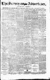 Surrey Advertiser Saturday 01 August 1885 Page 1