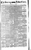 Surrey Advertiser Saturday 09 January 1886 Page 1