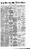 Surrey Advertiser Monday 03 January 1887 Page 1