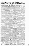 Surrey Advertiser Monday 20 August 1888 Page 1