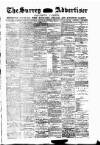 Surrey Advertiser Monday 28 January 1889 Page 1