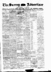 Surrey Advertiser Monday 11 February 1889 Page 1