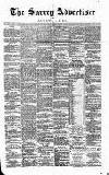 Surrey Advertiser Monday 20 January 1890 Page 1