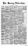 Surrey Advertiser Monday 10 February 1890 Page 1