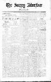 Surrey Advertiser Monday 21 February 1898 Page 1